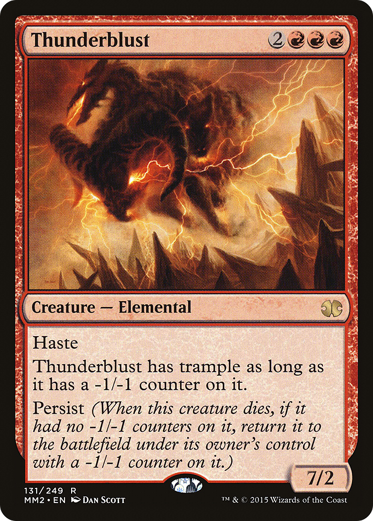 Thunderblust (MM2-131) [Modern Masters 2015]