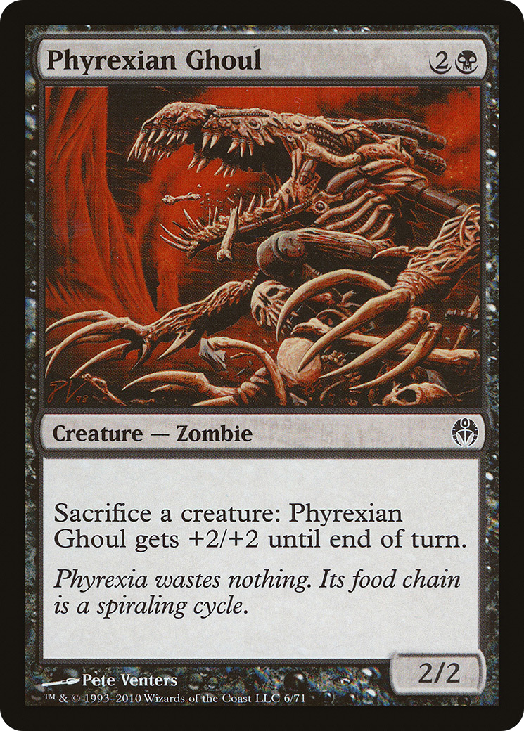 Phyrexian Ghoul (DDE-006) [Duel Decks: Phyrexia vs. the Coalition]