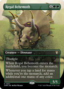 Regal Behemoth (CMM-651) [Commander Masters] (Borderless) Foil
