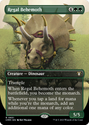 Regal Behemoth (Borderless) (CMM-651) [Commander Masters]