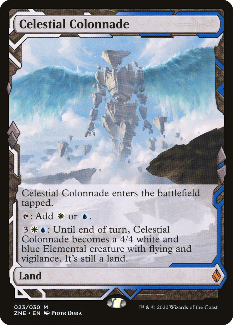 Celestial Colonnade (ZNE-023) [Zendikar Rising Expeditions] Foil