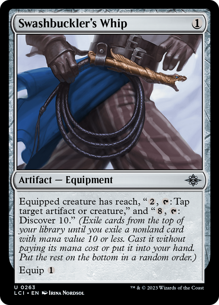 Swashbuckler's Whip (LCI-263) [The Lost Caverns of Ixalan] Foil