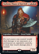 Torbran, Thane of Red Fell (Extended Art) (ELD-367) [Throne of Eldraine]