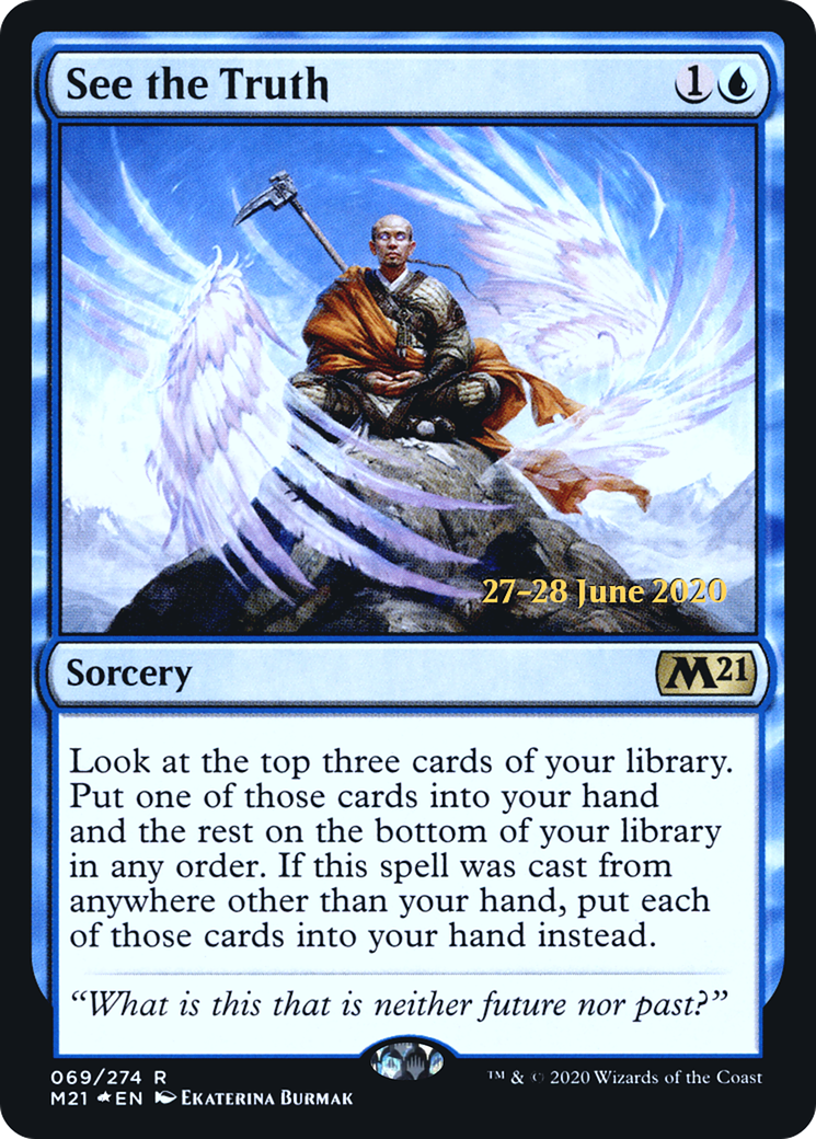 See the Truth (PRE-69S) [Core Set 2021 Promos] Foil