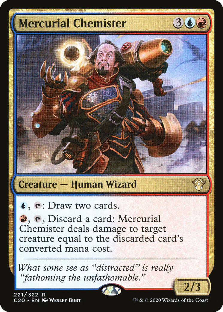 Mercurial Chemister (C20-221) [Commander 2020]