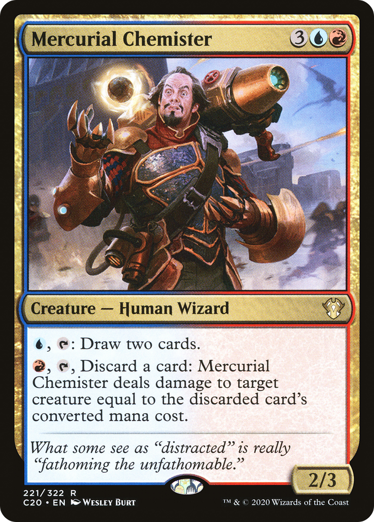 Mercurial Chemister (C20-221) [Commander 2020]