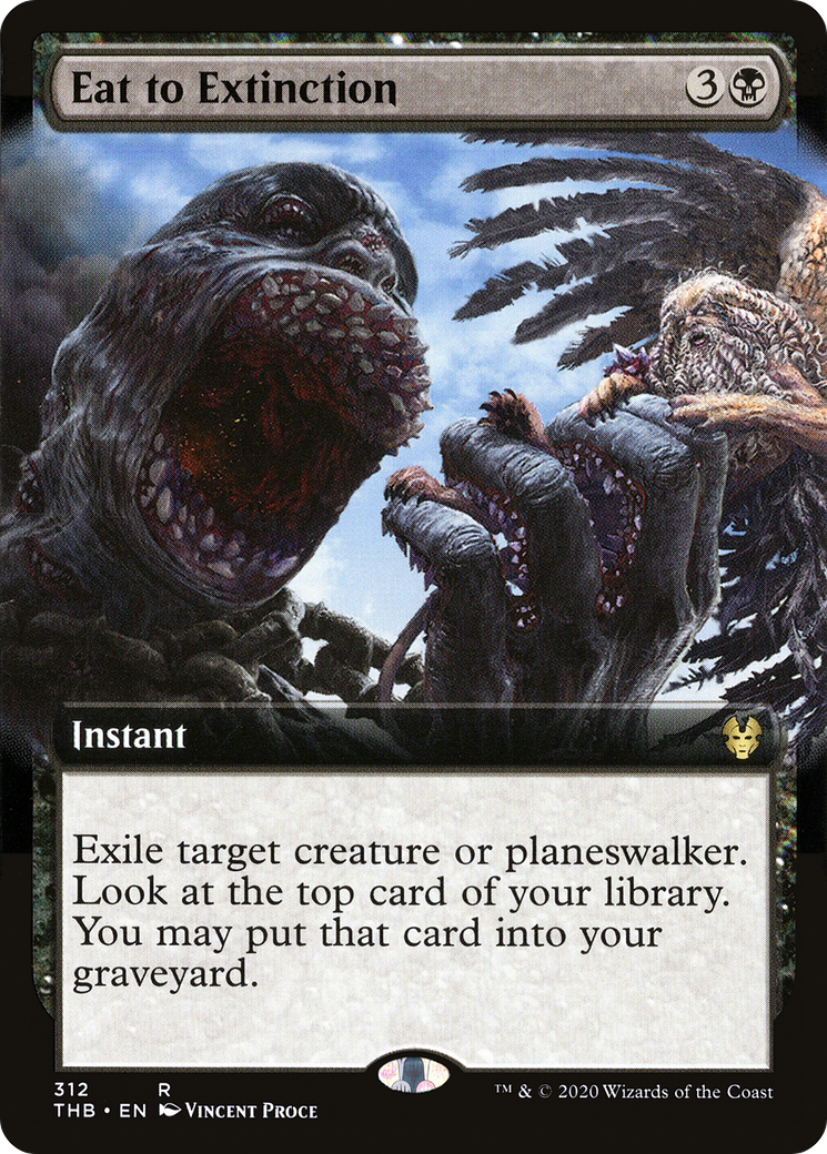 Eat to Extinction (Extended Art) (THB-312) [Theros Beyond Death]