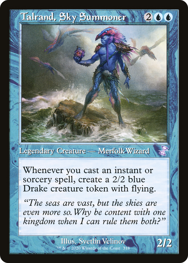 Talrand, Sky Summoner (TSR-318) [Time Spiral Remastered]