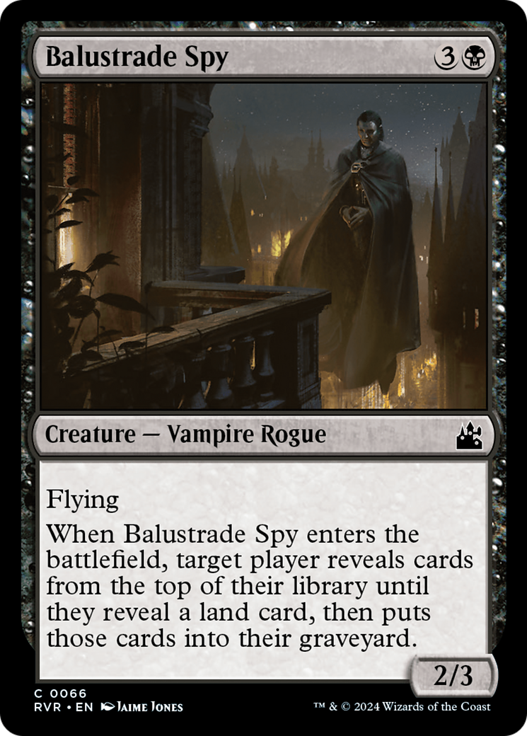 Balustrade Spy (RVR-066) [Ravnica Remastered] Foil