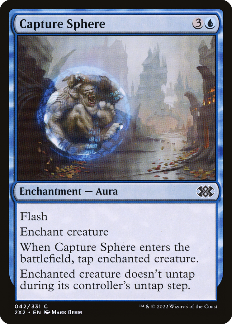 Capture Sphere (2X2-042) [Double Masters 2022]