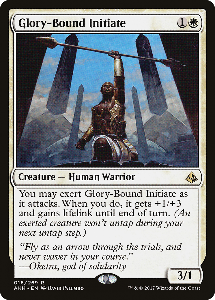 Glory-Bound Initiate (AKH-016) [Amonkhet]