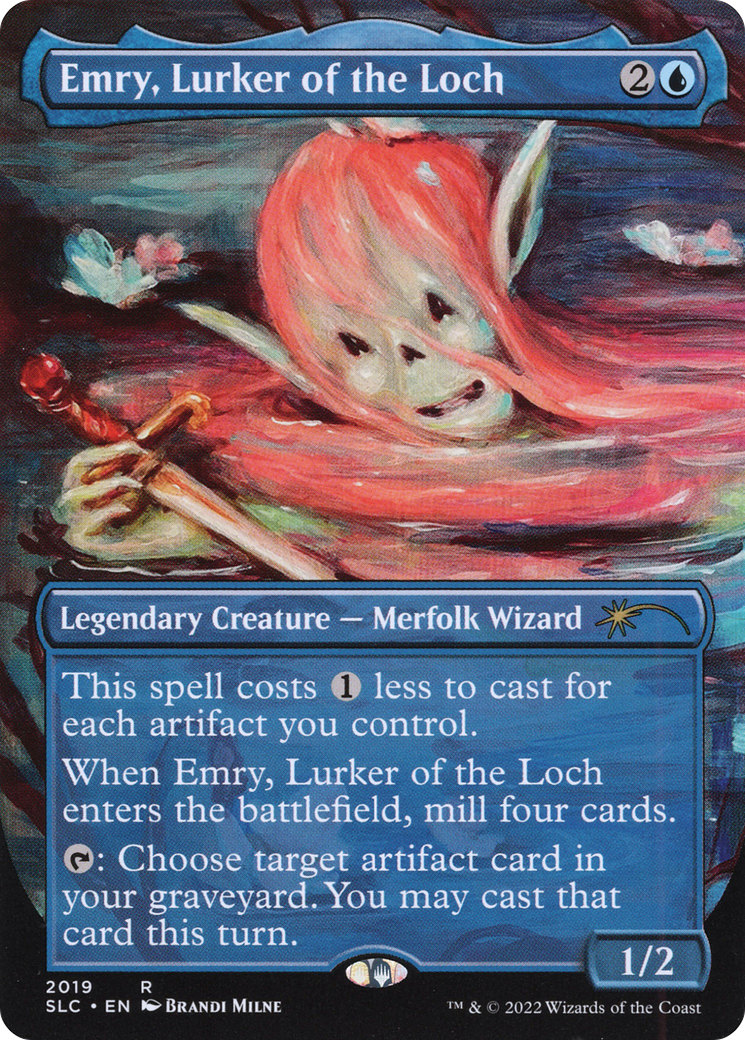 Emry, Lurker of the Loch (SLC-2019) [Secret Lair 30th Anniversary Countdown Kit] (Borderless)