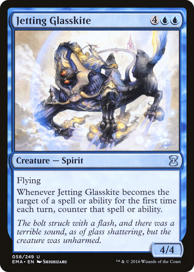 Jetting Glasskite (EMA-058) [Eternal Masters]