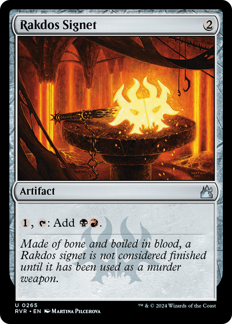 Rakdos Signet (RVR-265) [Ravnica Remastered]