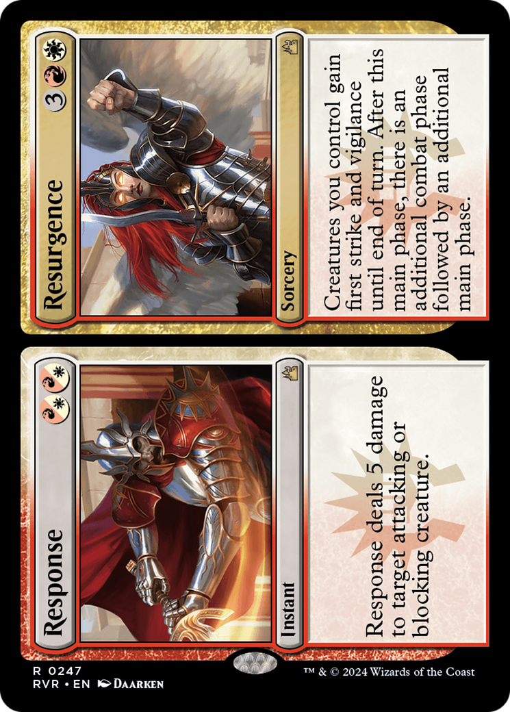 Response // Resurgence (RVR-247) [Ravnica Remastered]