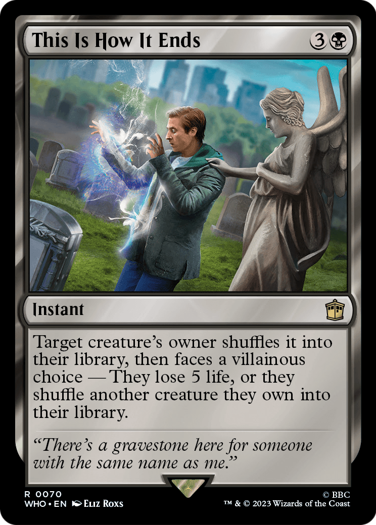 This Is How It Ends (WHO-070) [Doctor Who] Foil