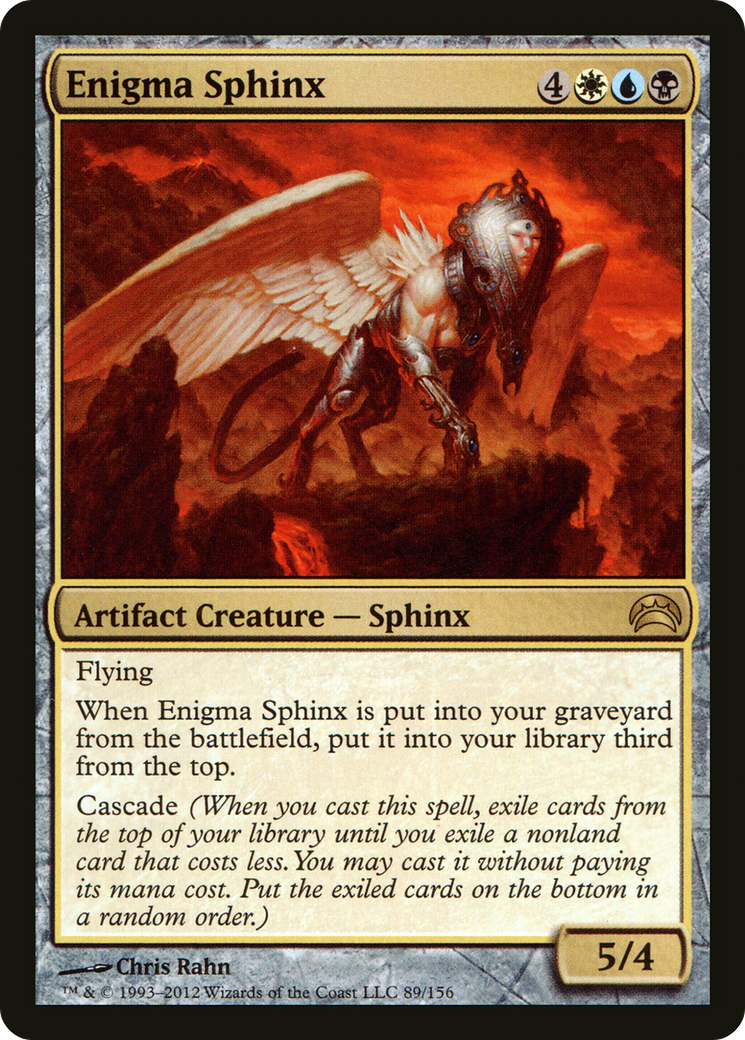 Enigma Sphinx (PC2-089) [Planechase 2012] Foil