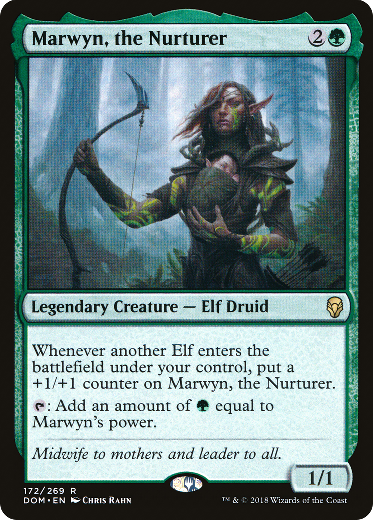 Marwyn, the Nurturer (DOM-172) [Dominaria]