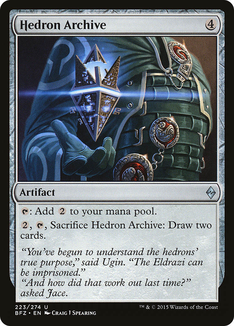 Hedron Archive (BFZ-223) [Battle for Zendikar]