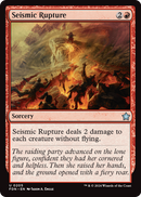 Seismic Rupture (FDN-205) [Foundations] Foil