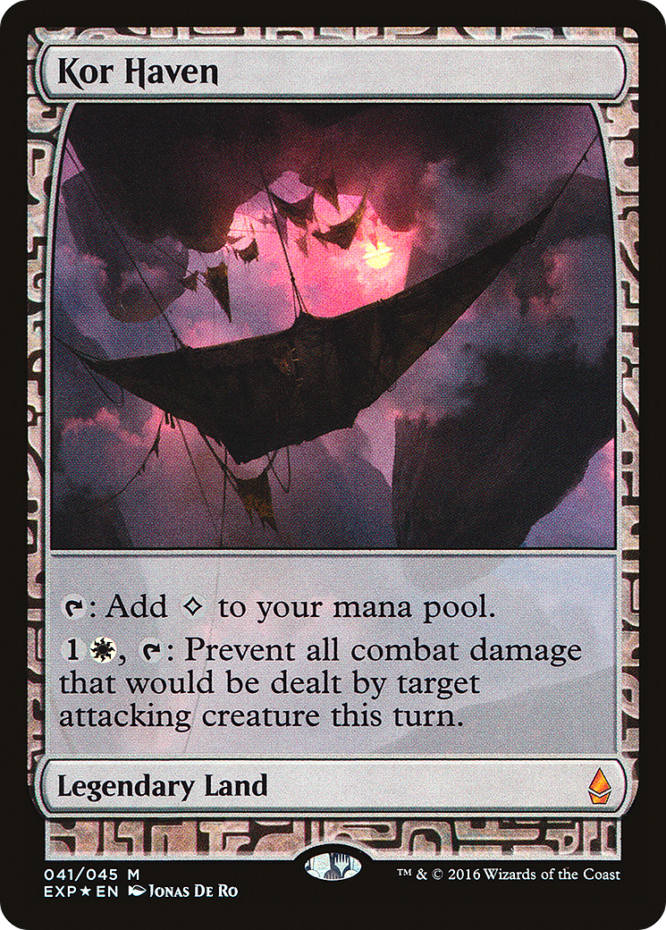 Kor Haven (EXP-041) [Zendikar Expeditions] Foil