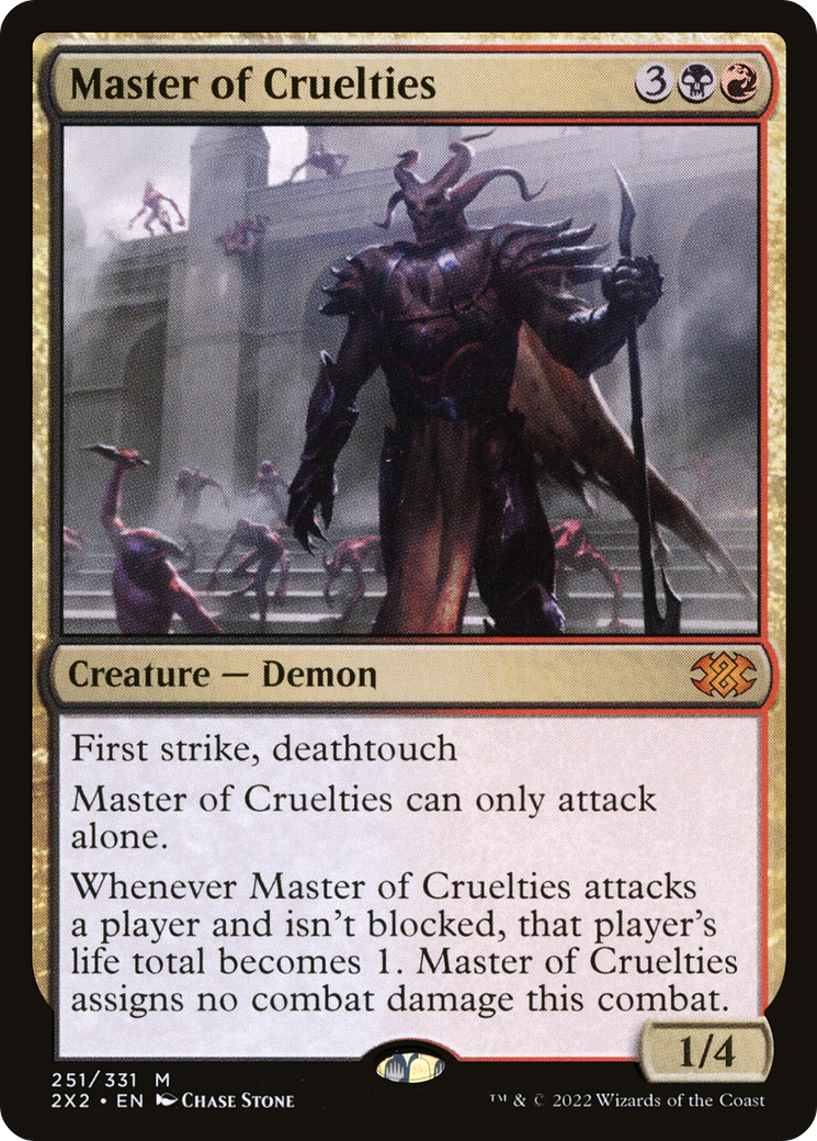 Master of Cruelties (2X2-251) [Double Masters 2022]