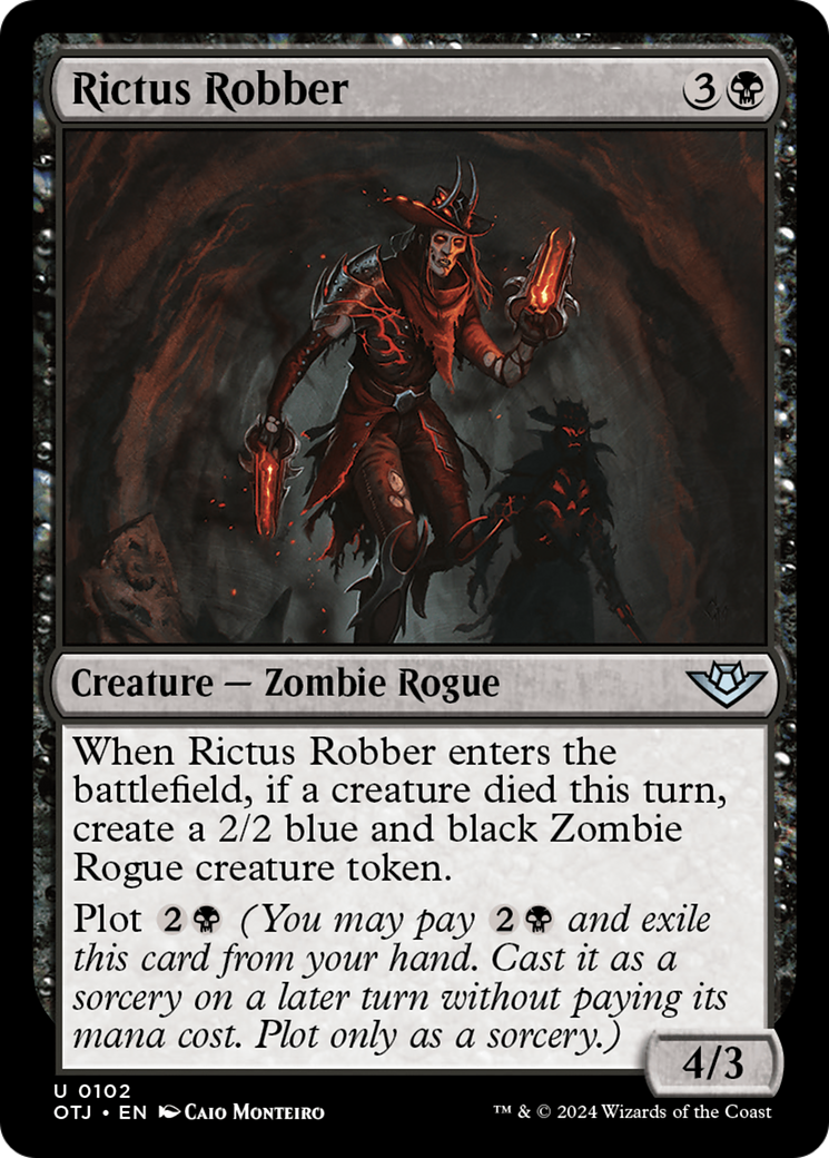 Rictus Robber (OTJ-102) [Outlaws of Thunder Junction] Foil