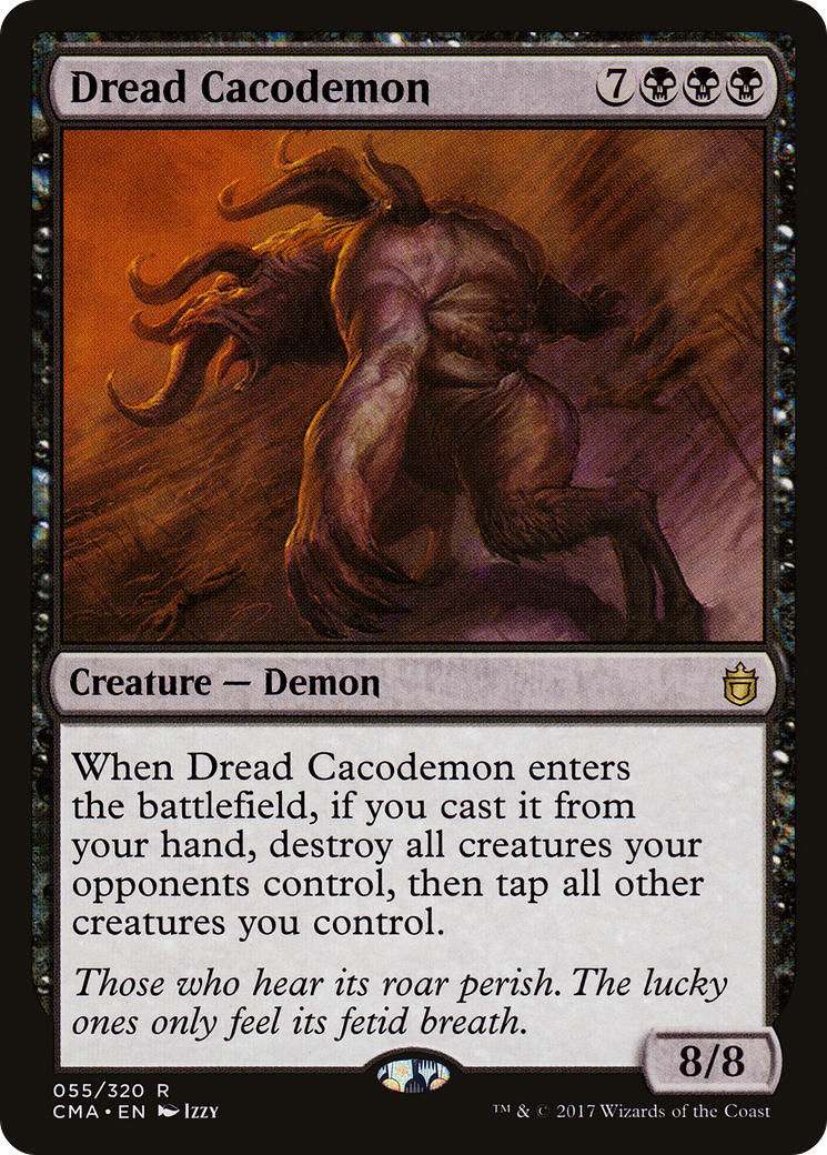 Dread Cacodemon (CMA-055) [Commander Anthology]