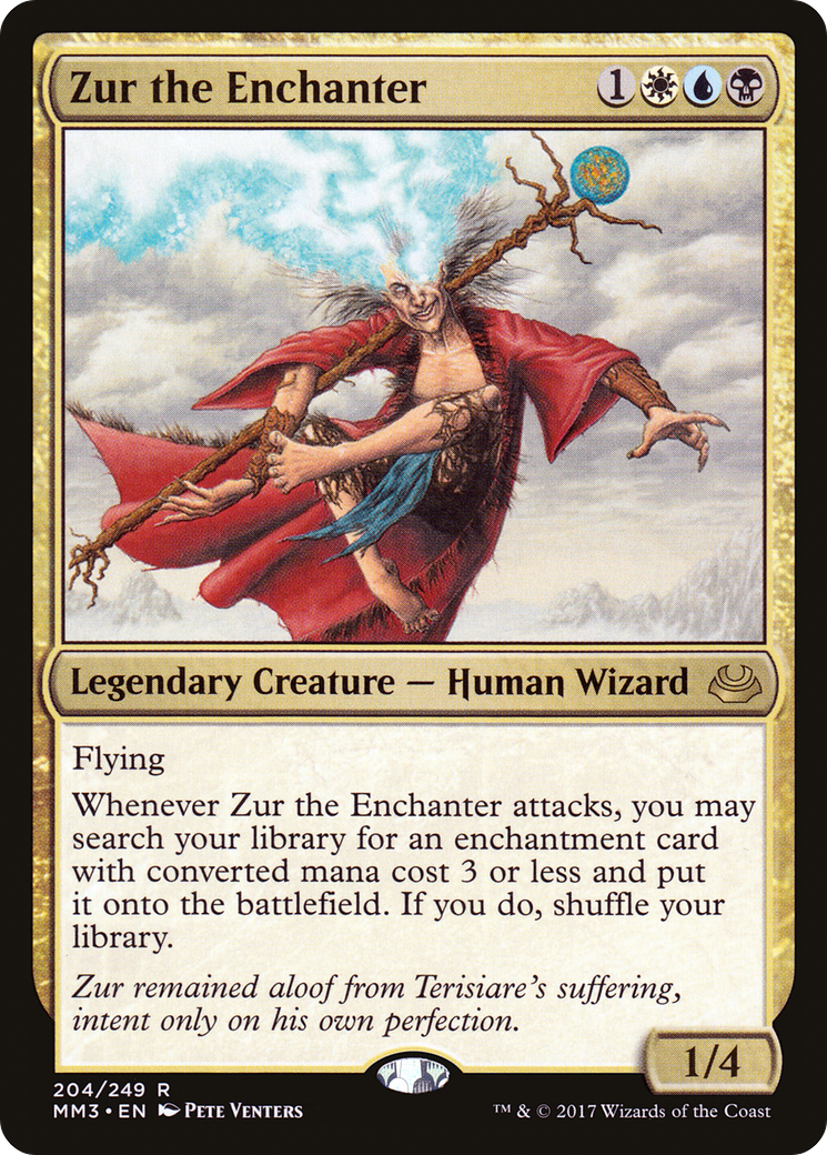 Zur the Enchanter (MM3-204) [Modern Masters 2017]