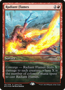 Radiant Flames (GAME-151) [Battle for Zendikar Promos] Foil
