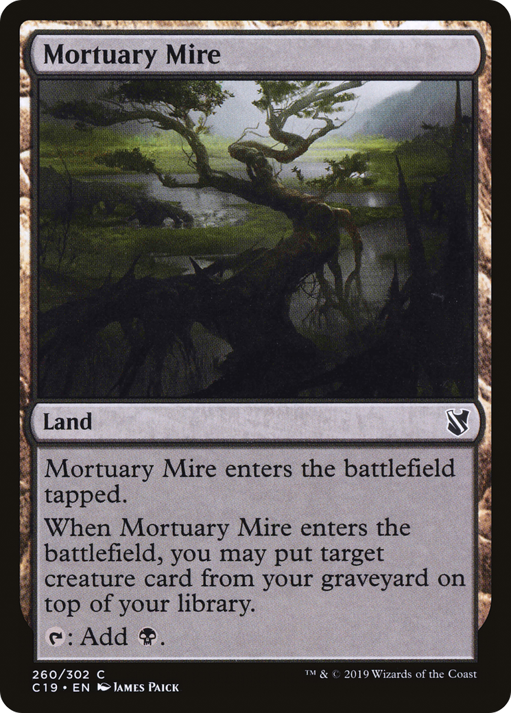 Mortuary Mire (C19-260) [Commander 2019]