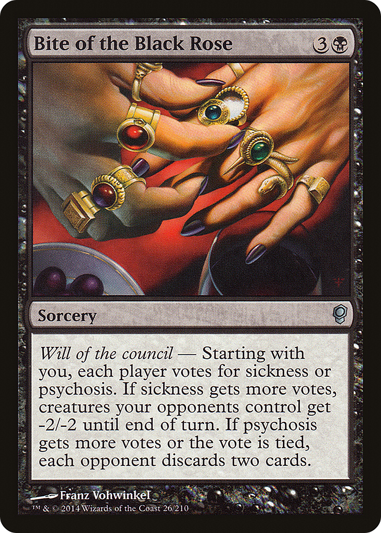 Bite of the Black Rose (CNS-026) [Conspiracy] Foil