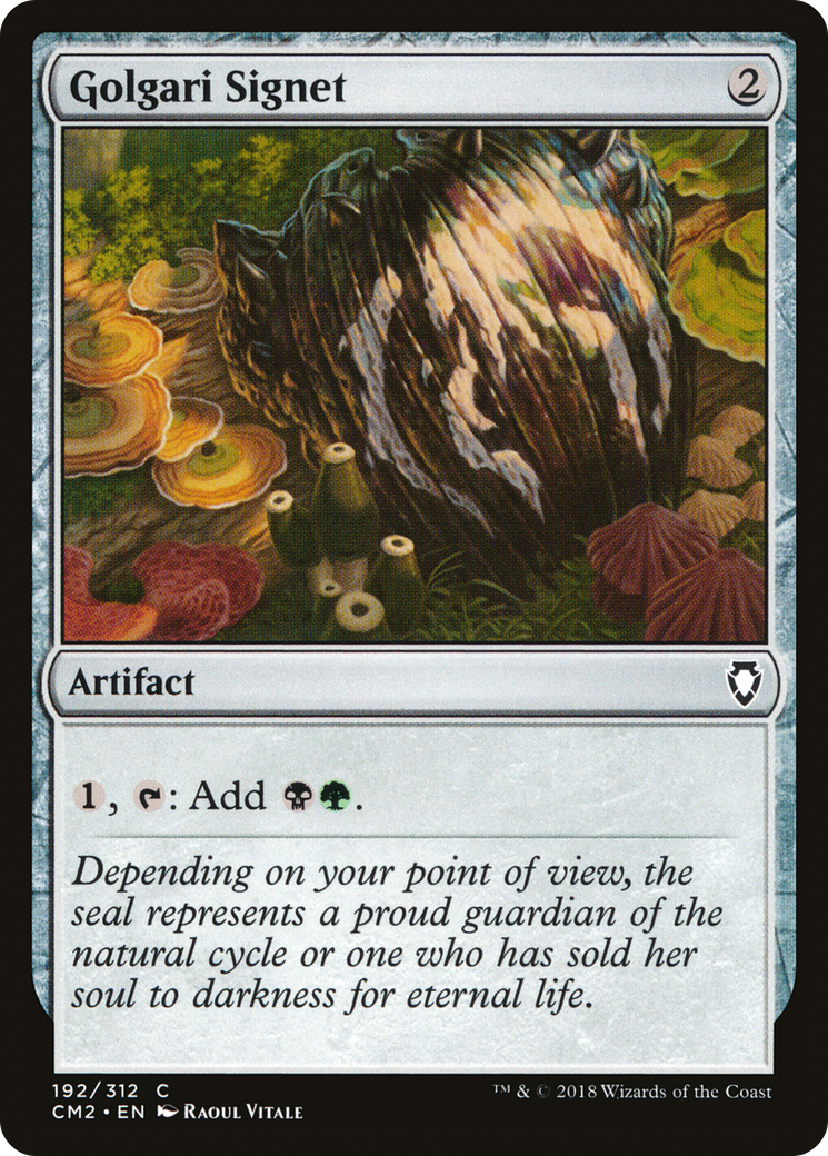 Golgari Signet (CM2-192) [Commander Anthology Volume II]