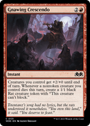 Gnawing Crescendo (WOE-131) [Wilds of Eldraine] Foil