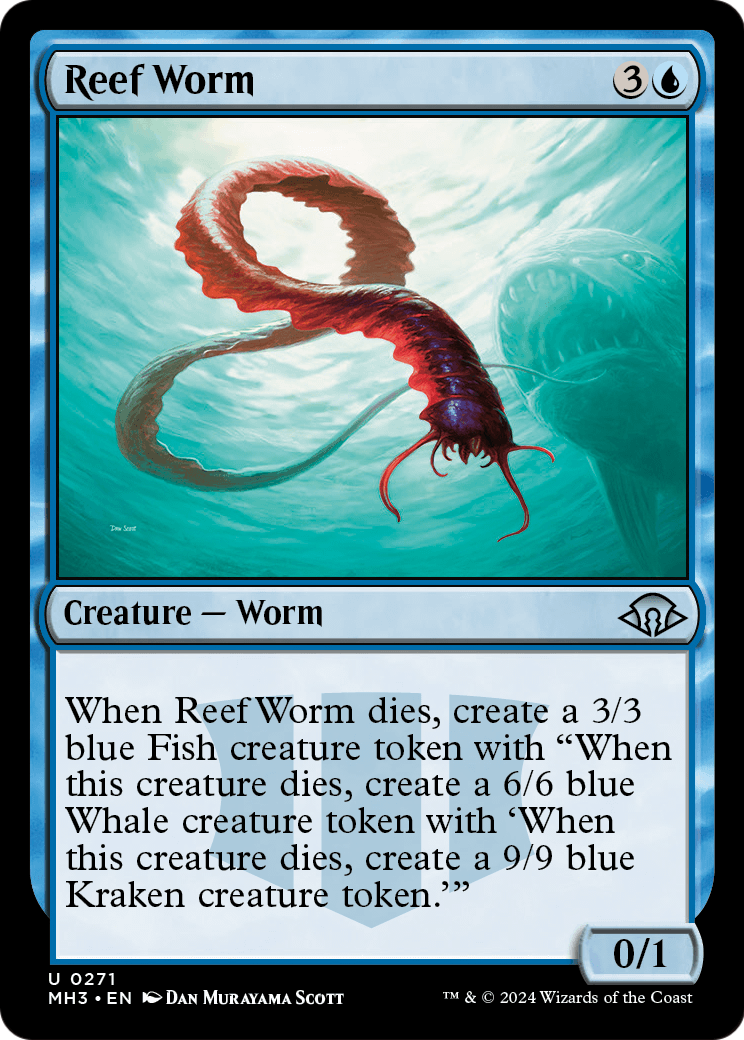 Reef Worm (MH3-271) [Modern Horizons 3]