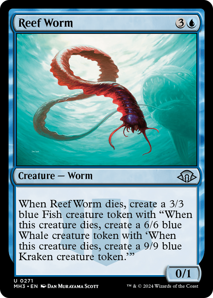 Reef Worm (MH3-271) [Modern Horizons 3]