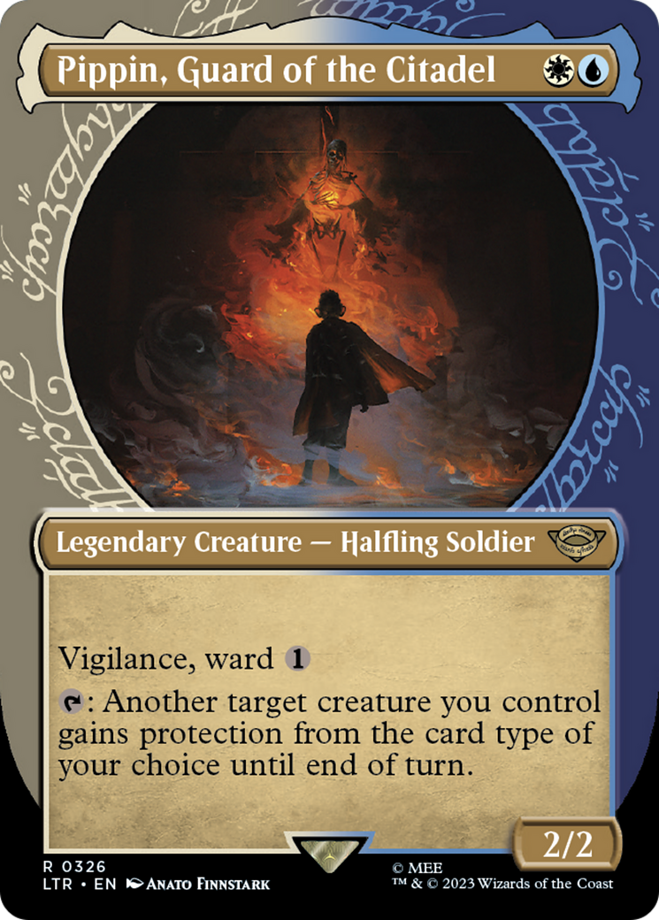 Pippin, Guard of the Citadel (LTR-326) [The Lord of the Rings: Tales of Middle-earth]: (Showcase) (Borderless)