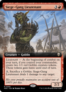Siege-Gang Lieutenant (M3C-061) [Modern Horizons 3 Commander]: (Extended Art)
