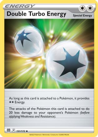 Double Turbo Energy 151/172 - [SWSH09 Brilliant Stars]