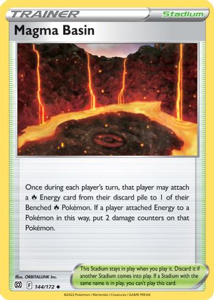 Magma Basin 144/172 - [SWSH09 Brilliant Stars]