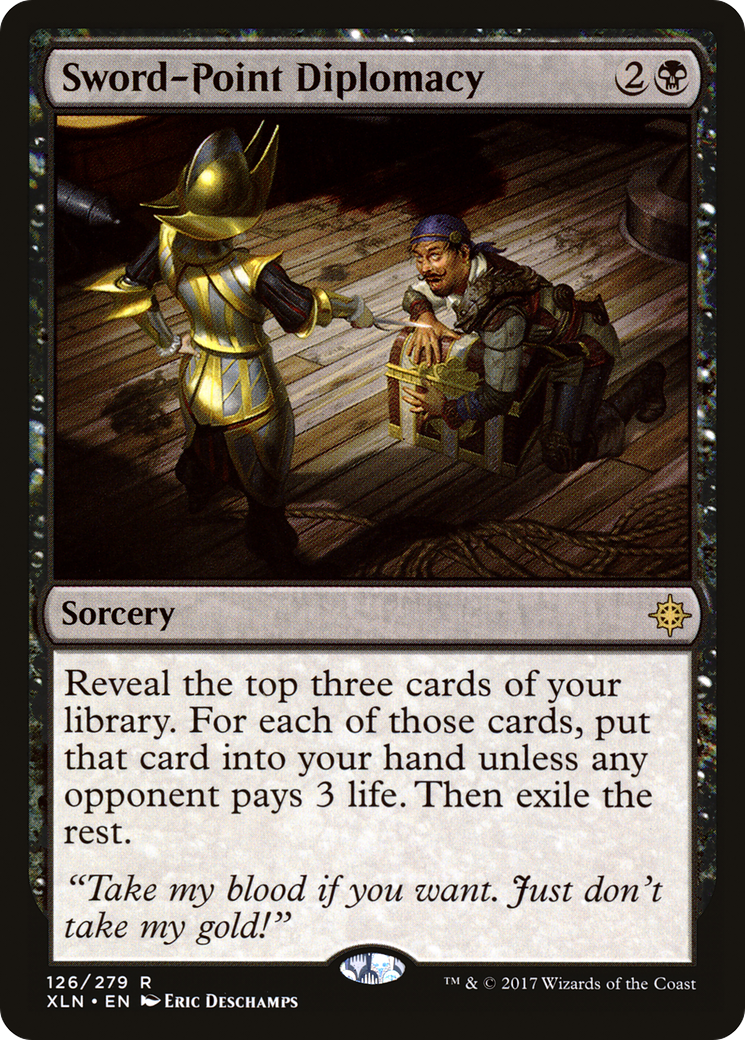 Sword-Point Diplomacy (XLN-126) [Ixalan]