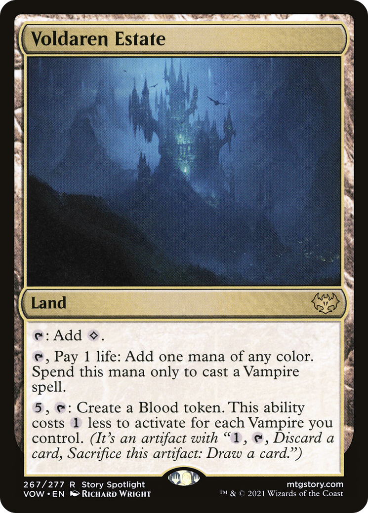 Voldaren Estate (VOW-267) [Innistrad: Crimson Vow] Foil