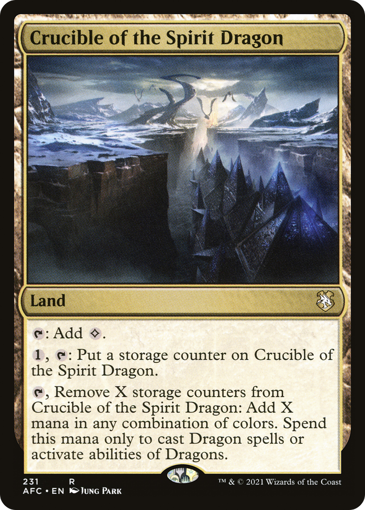Crucible of the Spirit Dragon (AFC-231) [Forgotten Realms Commander]