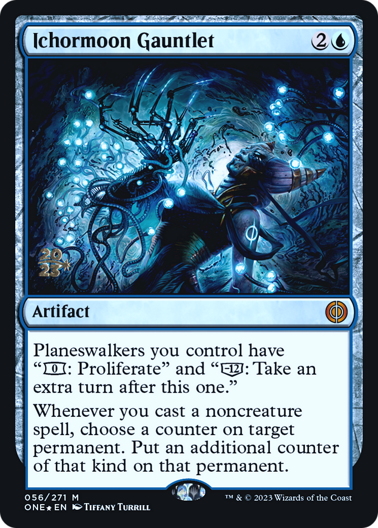 Ichormoon Gauntlet (PRE-56S) [Phyrexia: All Will Be One Promos] Foil