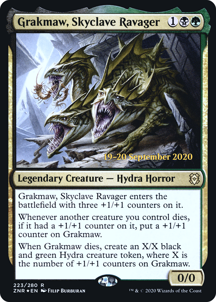 Grakmaw, Skyclave Ravager (PRE-223S) [Zendikar Rising Promos] Foil