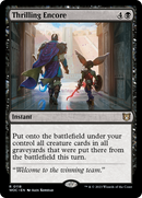 Thrilling Encore (WOC-118) [Wilds of Eldraine Commander]