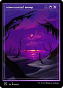 Snow-Covered Swamp (PixelSnowLands.jpg) (Foil Etched) (SLD-327) [Secret Lair Drop Series] Foil