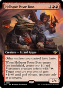 Hellspur Posse Boss (OTJ-333) [Outlaws of Thunder Junction]: (Extended Art)