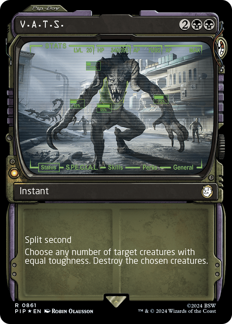 V.A.T.S. (PIP-861) [Fallout]: (Showcase) Foil