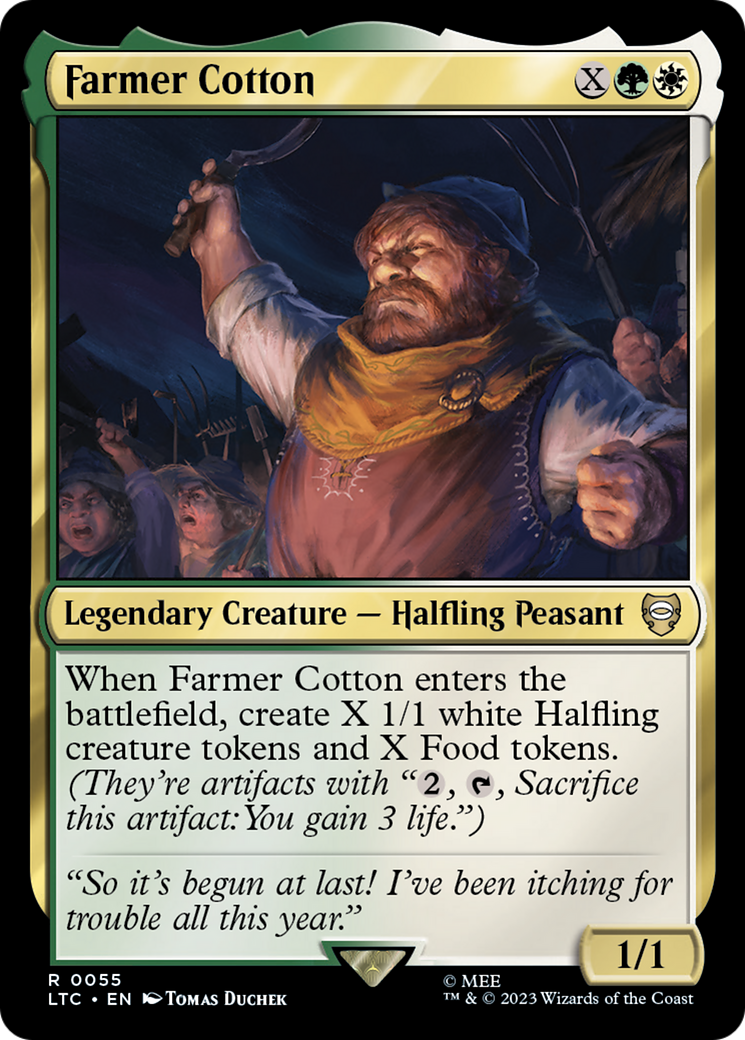 Farmer Cotton (LTC-055) [Tales of Middle-earth Commander]